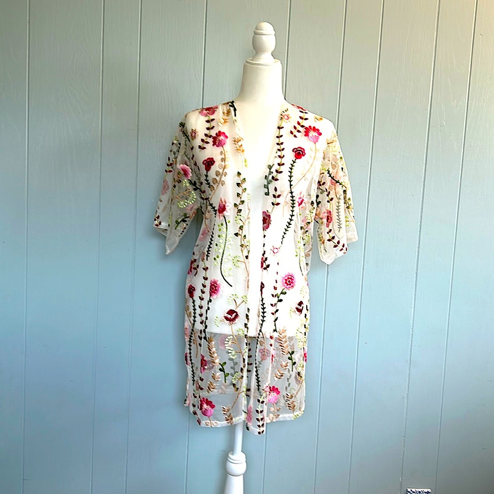 Beautiful Embroidered Kimono